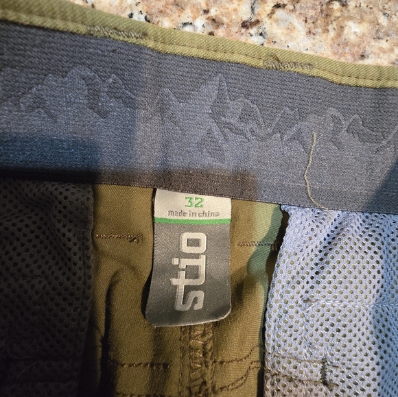 Stio Coburn XT Convertible Pant Green Men's 32X32 Hiking Outdoor - Picture 12 of 15